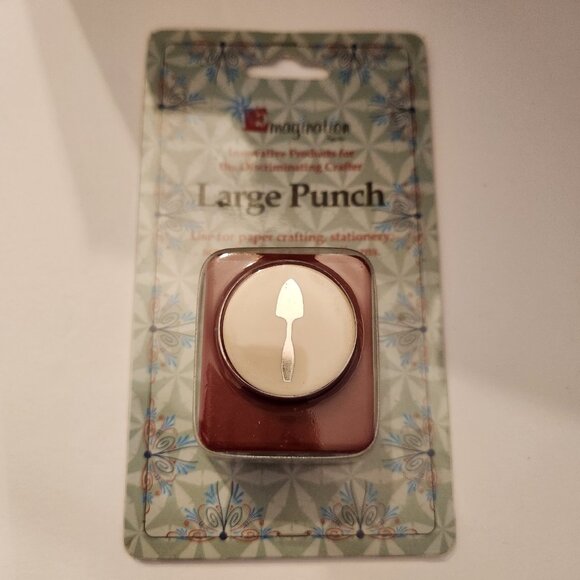 Shovel Spade Large Hole Punch Emagination paper Scrapbook Garden - Picture 1 of 6